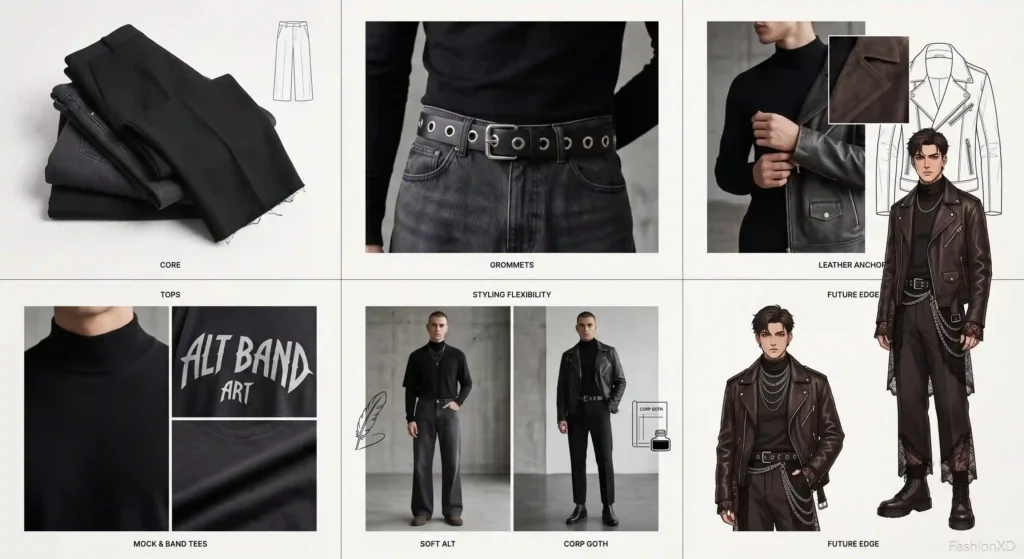 Alternative Fashion for Men: The Styles, Explained alt fashion wardrobe